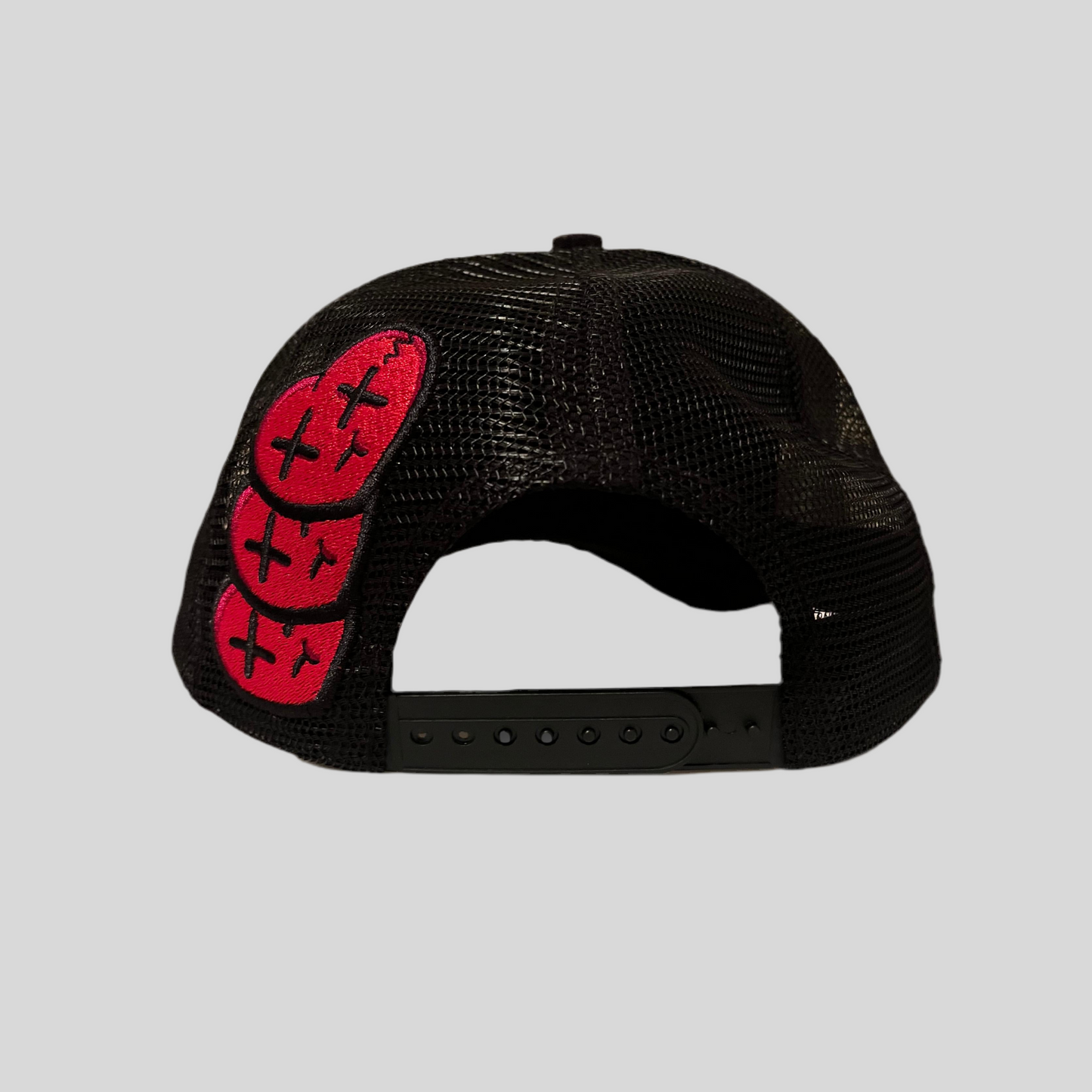 Love Hard Trucker Snapback | BLKRED