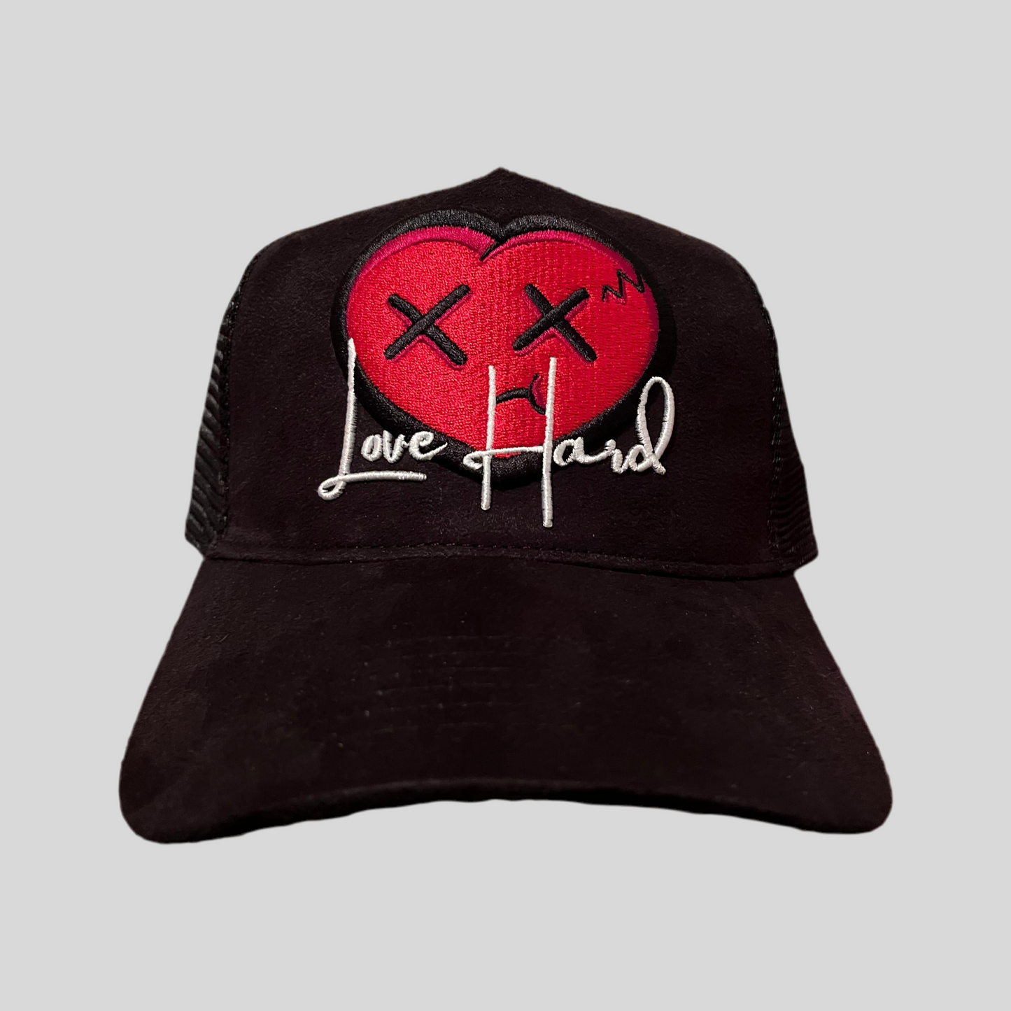 Love Hard Trucker Snapback | BLKRED