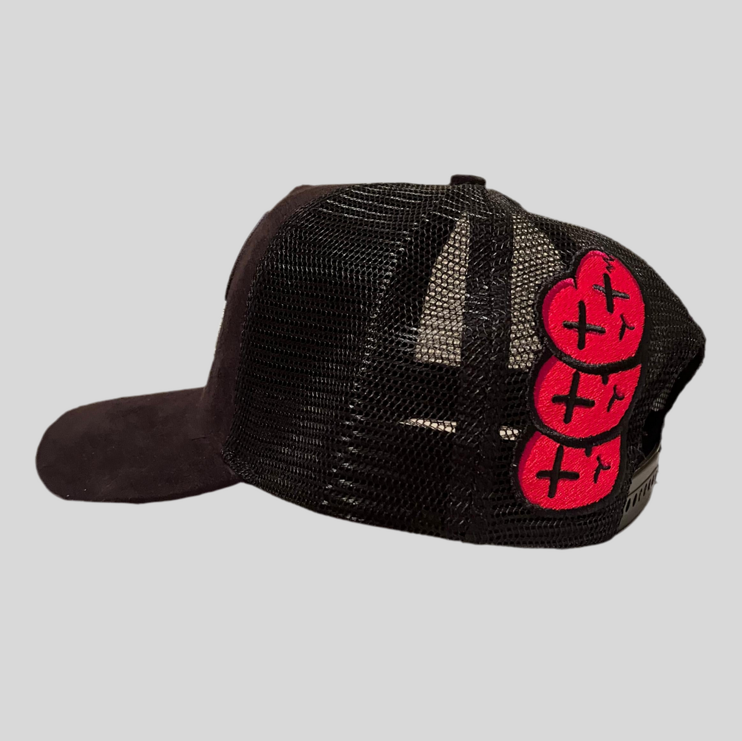 Love Hard Trucker Snapback | BLKRED