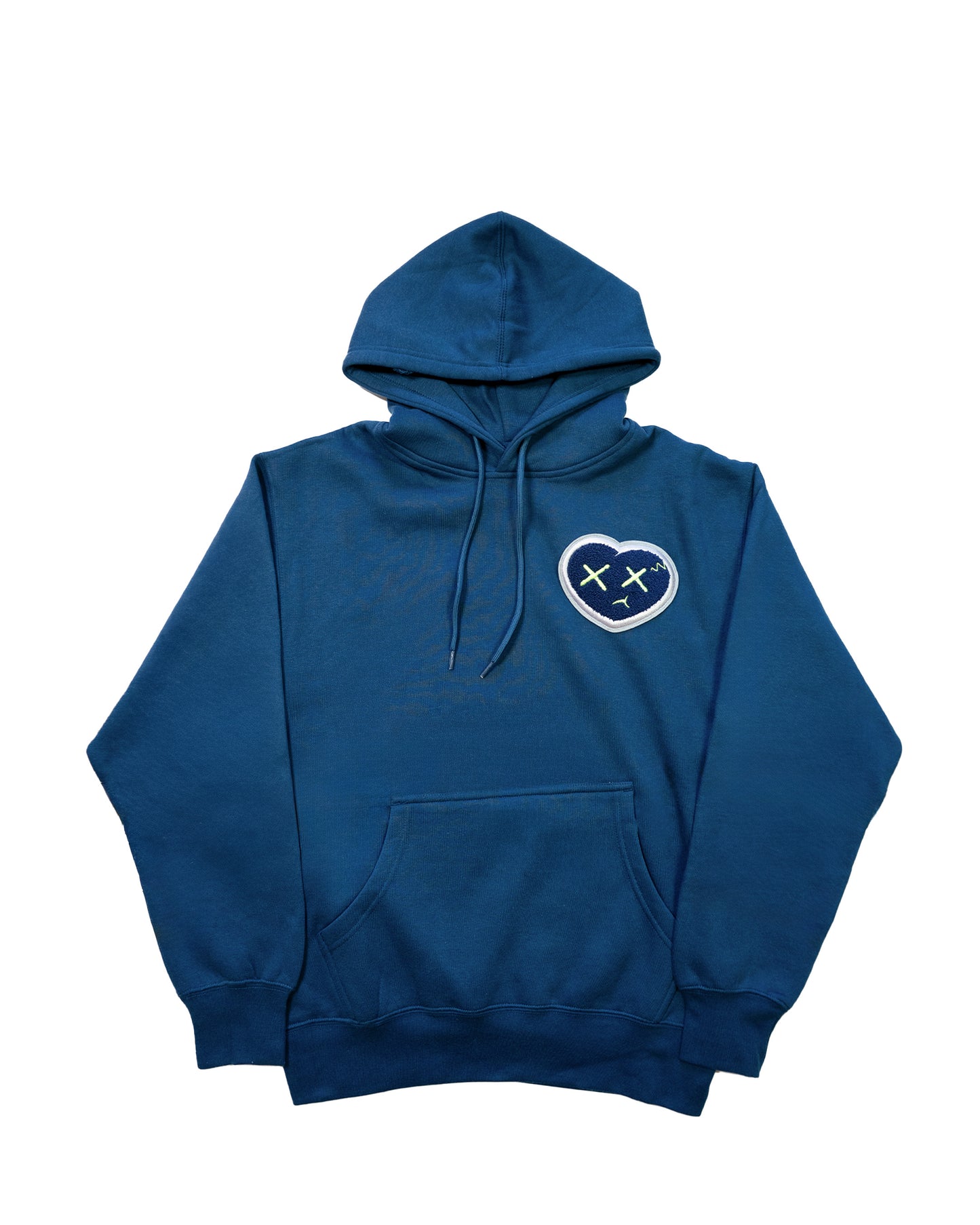 Oversized Pullover Hoodie - Blue