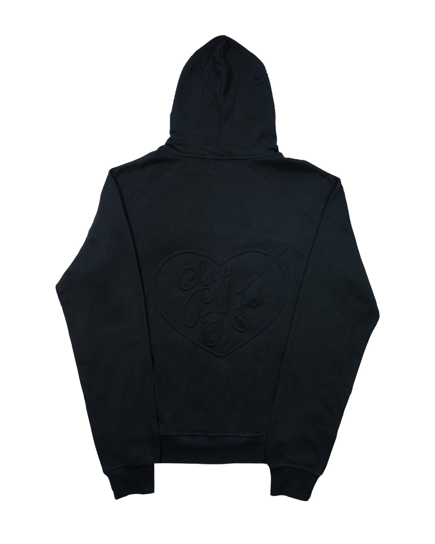 Zip-up Hoodie - Black